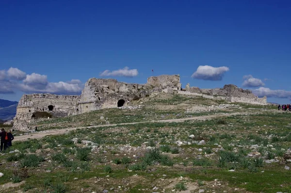 Miletus Taki Antik Amfitiyatronun Kalıntıları Didim Aydn Trkiye Kasım 2014 — Stok fotoğraf