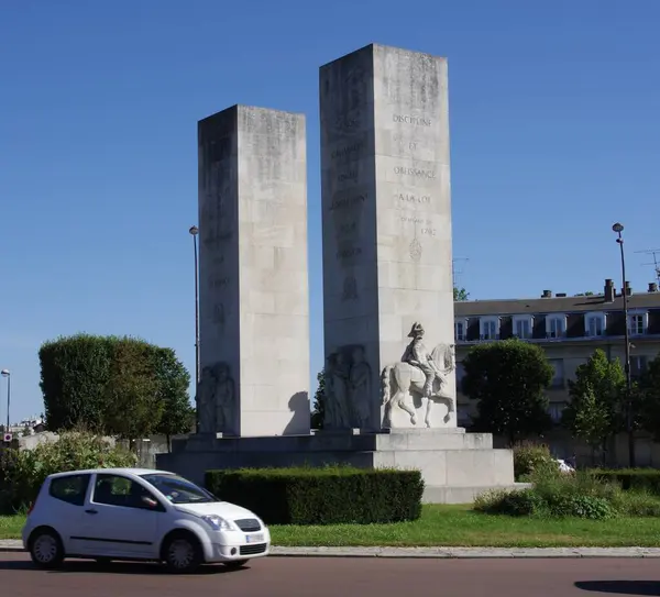 Monument Gendarmerie Nationale Det Nationella Polismonumentet Versailles Frankrike Augusti 2012 — Stockfoto