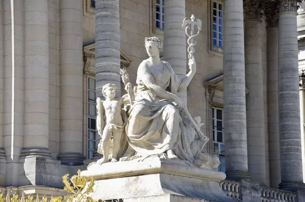 Sculpture Entrance Palace Versailles Versailles France August 2012 — Stock Photo, Image