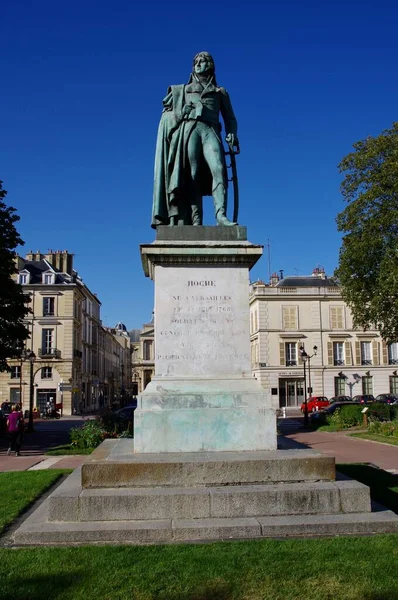 Estatua Louis Lazare Hoche Junio 1768 Septiembre 1797 Versalles Francia — Foto de Stock