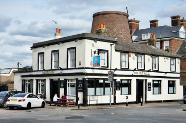 Plumstead Common 'da 18. yüzyıldan kalma bir değirmen. Plumstead, Londra, İngiltere, 16 Mart 2024. 