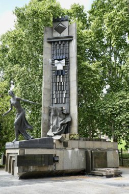 Eva Peron anıtı (Mara Eva Duarte de Pern) (1999). Buenos Aires, Arjantin, 22 Ekim 2023. 