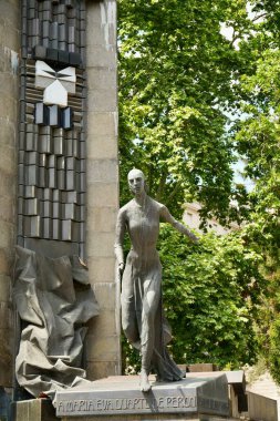 The Monument to Eva Peron (Mara Eva Duarte de Pern) (1999). Buenos Aires, Argentina, October 22, 2023.  clipart