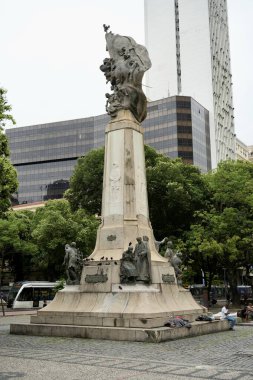 Floriano Peixoto Anıtı, Rio de Janeiro, Brezilya, 27 Ekim 2023. 