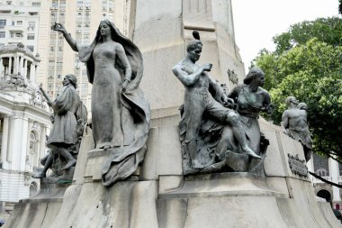 Monument to Floriano Peixoto, Rio de Janeiro, Brazil, October 27, 2023.  clipart