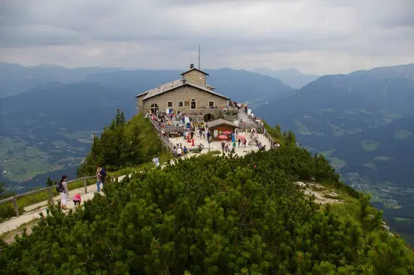 Eagles Nest ya da Kehlsteinhaus, Nazi Partisi tarafından 1937 'de kurulmuştur. Berchtesgaden, Almanya, 30 Temmuz 2009. 