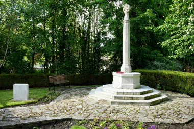The Wadhurst War Memorial, Wadhurst, Kent, UK, May 16, 2024.  clipart