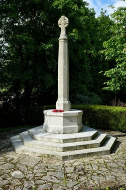 The Wadhurst War Memorial, Wadhurst, Kent, UK, May 16, 2024.  clipart