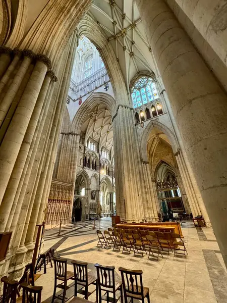 York Minster, York, İngiltere 'nin İç Görünümü, 26 Haziran 2024. 