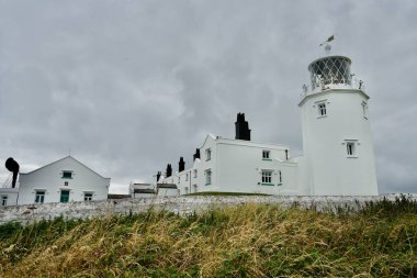 Kertenkele Feneri Miras Merkezi, 1751 'de inşa edilmiş. Kertenkele, Cornwall, İngiltere, İngiltere. 21 Temmuz 2024. 