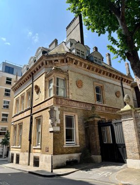 The Former St Pauls Choir School on Deans Court, London. Built in 1874, now a Youth Hostel. London, England, UK,  June 2025. 