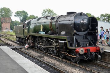 Britanya Savaşı Pasifik No. 34059 Sir Archibald Sinclair, Sheffield Park, Sussex, İngiltere. Ağustos 2025. 