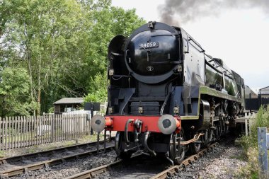 Britanya Savaşı Pasifik No. 34059 Sir Archibald Sinclair, Sheffield Park, Sussex, İngiltere. Ağustos 2025. 