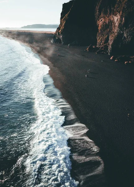 Água Praia Onda Mar Natureza Céu — Fotografia de Stock