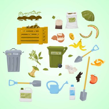 Çöpler ve çöpler.