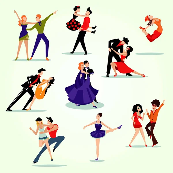 dans eden insanlar sanat seti