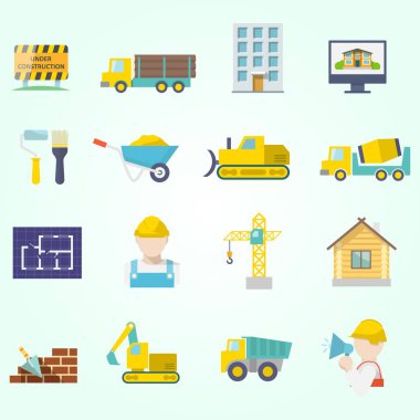 Yapı simgeleri dizisi