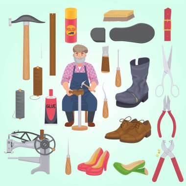 Tasarımınız için karikatür vektör simgeleri seti. Arka planda izole vektör çizimi. çizgi film biçimi, vektör illüstrasyonu.