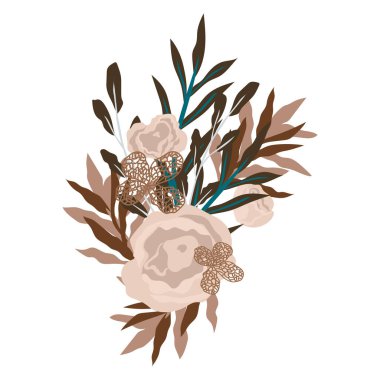 Noel botanik düzenleme sanatı.