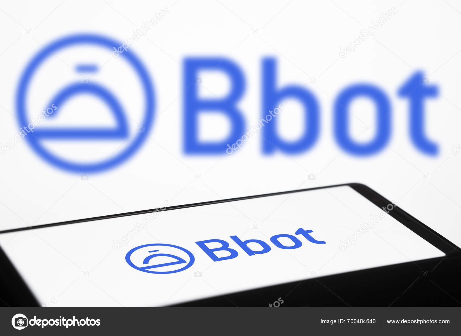 Dhaka Bangladesh February 2024 Bbot Logo Displayed Smartphone Bbot ...