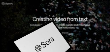 Dhaka, Bangladeş - 26 Şubat 2024: AI Sora Al logosu akıllı telefonda gösterildi.