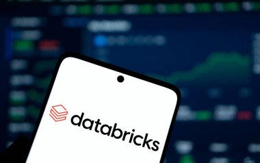 Dhaka, Bangladeş - 21 Aralık 2024: Databricks logosu akıllı telefonda gösteriliyor. Databricks Inc küresel bir veri, analitik ve yapay zeka (AI) şirketidir..