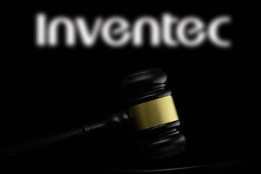 Dhaka, Bangladesh- 4 Jan 2025: Court gavel in front of the inventec logo. Inventec is a Taiwanese ODM specializing in notebooks, servers, and mobile devices. clipart