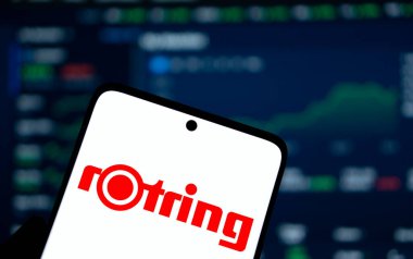 Dhaka, Bangladesh- 15 Dec 2024: rotring logo is displayed on s,artphone.Rotring is a manufacturer of technical drawing tools and writing implements company. clipart