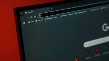 Dhaka, Bangladeş - 26 Haziran 2025: Bir bilgisayar ekranında Gmail 'in yakın çekim görüntüsü gösterilir.
