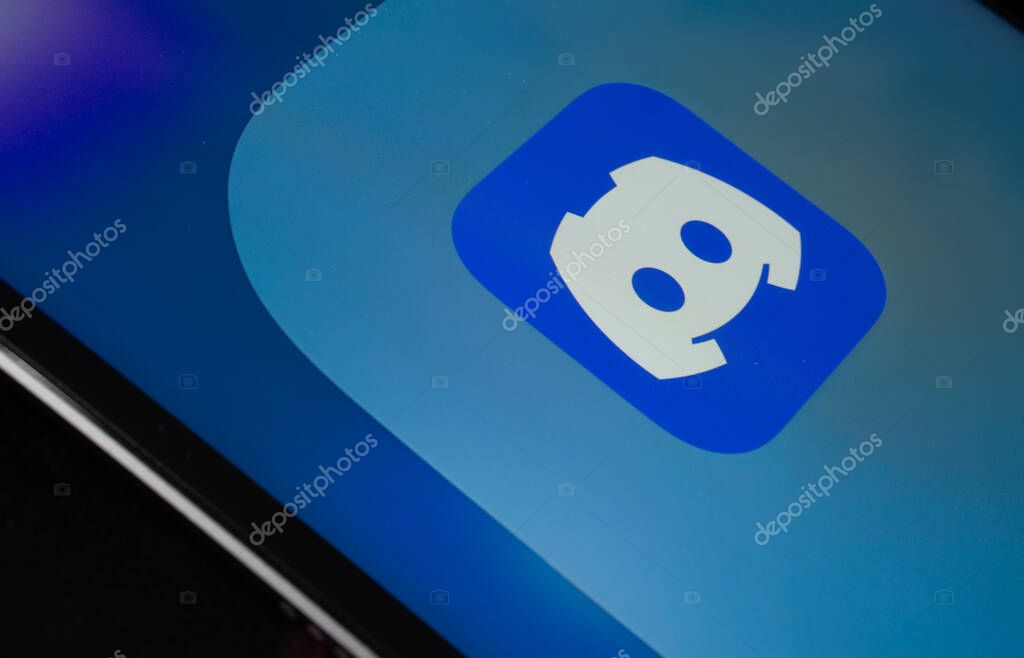 Dhaka, Bangladesh- 03 Oct 2025: A close up of an iPad screen displaying the Discord app.