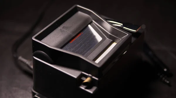 Processo Colocar Tabaco Caixas Cigarro Com Uma Máquina Semi Automática — Fotografia de Stock