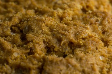 Ev yapımı taze yulaf ezmeli kurabiyeler. Tatlı tatlı. Sağlıklı yemek.. 