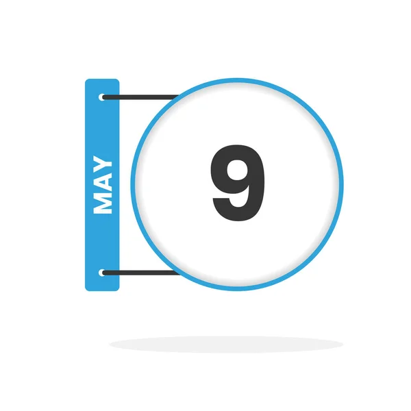 May Calendar Icon Date Month Calendar Icon Vector Illustration — Stock Vector
