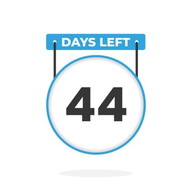 Satış promosyonu için 44 gün kaldı. Reklam satışlarının bitmesine 44 gün kaldı.
