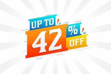 Reklam kampanyasında promosyon tasarımında yüzde 42 'ye kadar indirim.