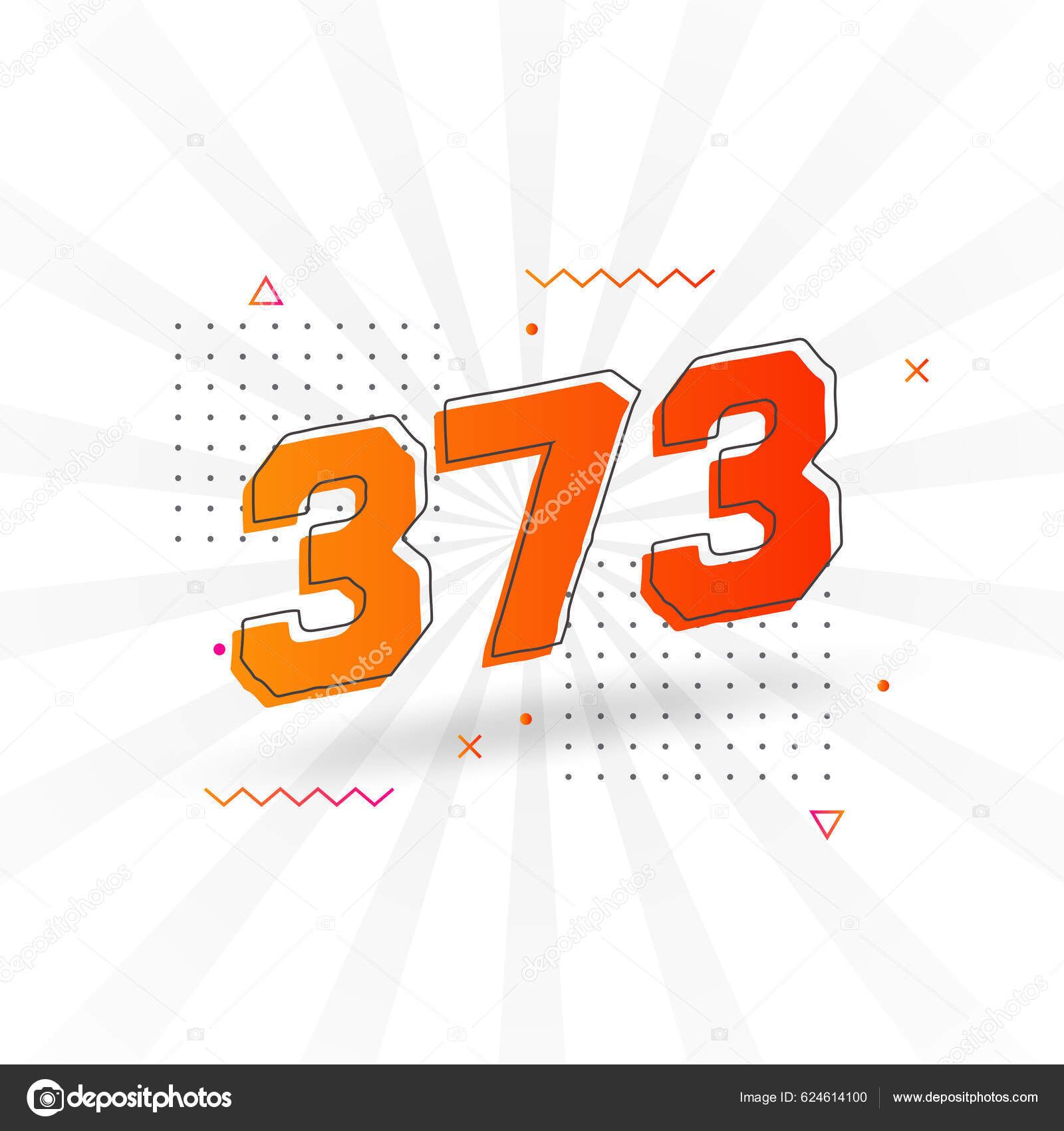 373 Number Vector Font Alphabet N mero 373 Com Elemento Decorativo 373-number-vector-font-alphabet-n-mero-373-com-elemento-decorativo