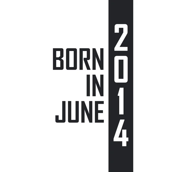 2014 2014 태어난 사람들의 — 스톡 벡터