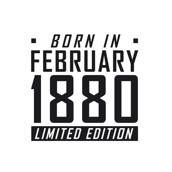 Родился Феврале 1880 Года День Рождения Тех Родился Феврале 1880 — стоковый вектор