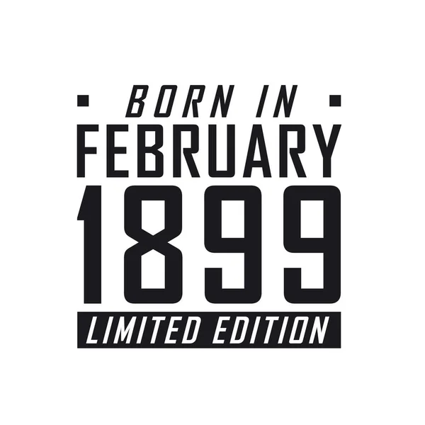 Родился Феврале 1899 Года День Рождения Тех Родился Феврале 1899 — стоковый вектор