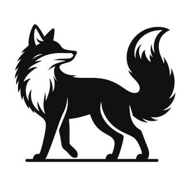 Vahşi Yaşam Sanatı, Seyahat Zirvesi ve Egzotik Hayvan Tasarımları için Çöl Yürüyen Deve Silueti Kara Vektör Grafiği.