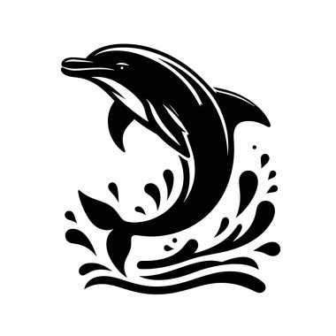 Vahşi Yaşam Sanatı, Seyahat Zirvesi ve Egzotik Hayvan Tasarımları için Çöl Yürüyen Deve Silueti Kara Vektör Grafiği.