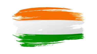 Hint bayrağı fırça darbesi tasarımı