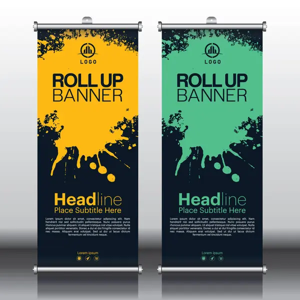 Geometrik Desenli Yaratıcı Yuvarlan Sancak Tasarımı