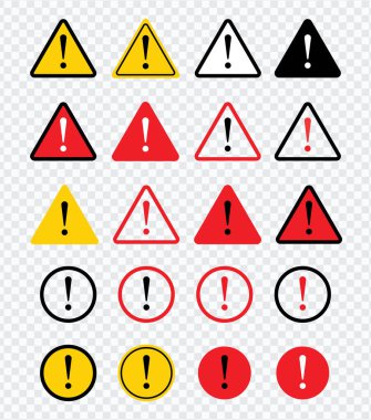 Ünlem İşaretli Uyarı İşaretlerinin Çeşitliliği: Üçgen ve Dairesel