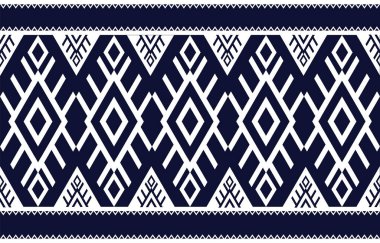 Amerikan kumaş desenli tasarım. Kumaş deseni oluşturmak için geometriyi kullan. Tekstil endüstrisi için tasarım, arka plan, halı, duvar kağıdı, giyim, Batik ve etnik kumaş. Renkli.