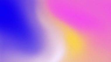 Canlı Sıvı 'ya dalın. Büyüleyici Sarı Mavi Pembe Gradyan Arkaplan Canlandırması