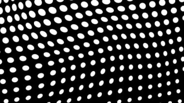 Siyah uçurumdaki beyaz noktaların yıldızlı deseni.