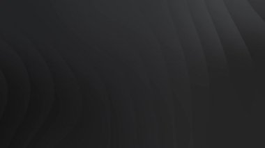 Zarif soyut siyah dalgalı çizgiler döngü arkaplan canlandırması.