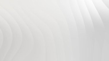 Zarif soyut beyaz dalgalı çizgiler döngü arkaplan canlandırması.