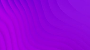 Gösterişli mor eğriler modern soyut döngü arkaplan animasyonunu oluşturur.